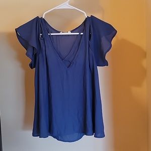 Cute Royal Blue Top
